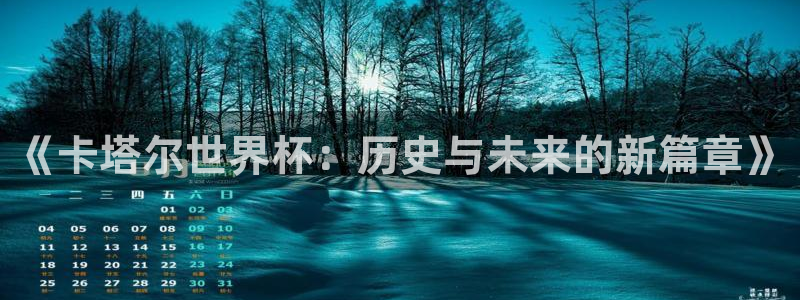 免费看足球直播比赛:《卡塔尔世界杯:历史与未来的新篇章》
